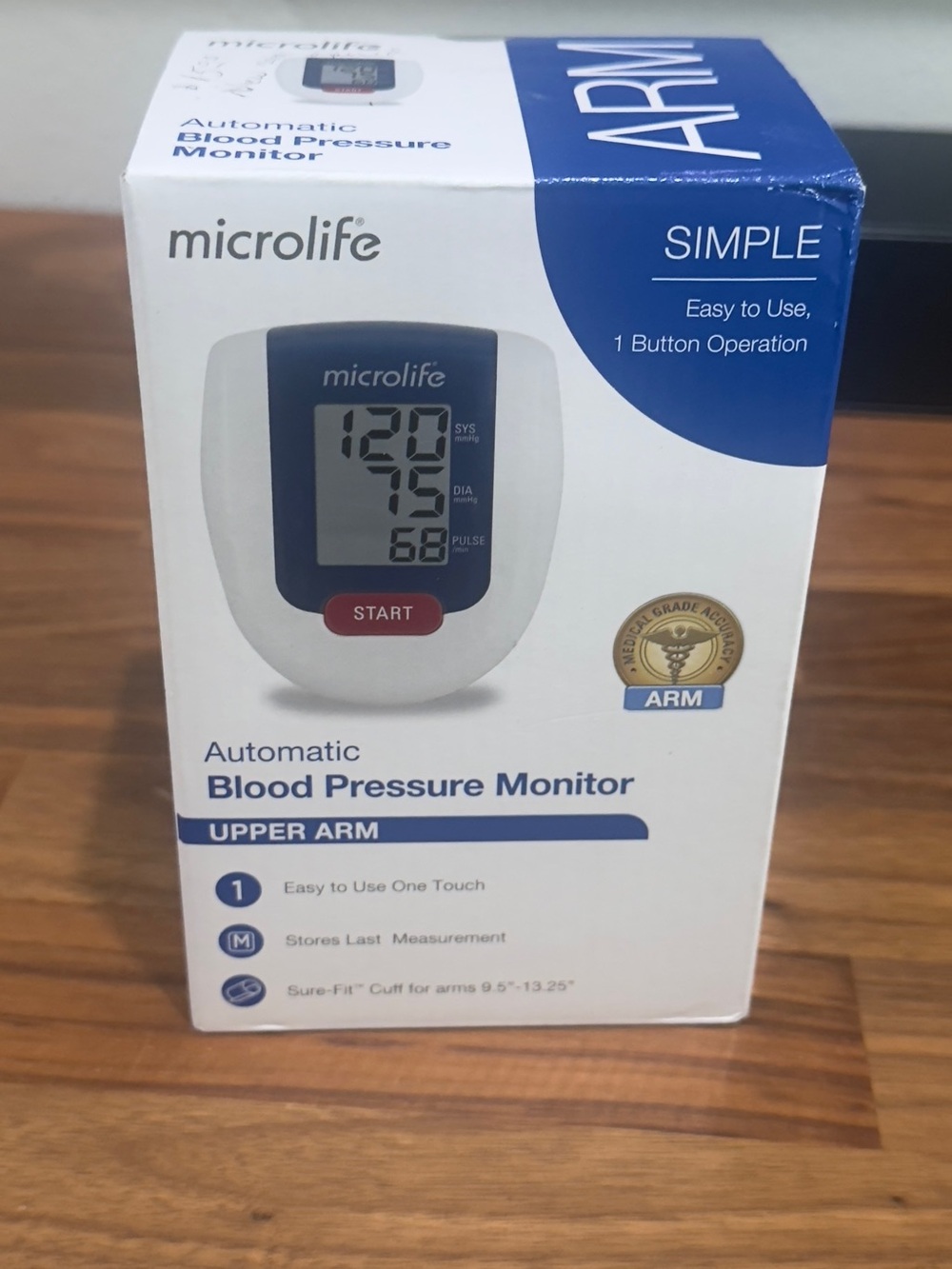 Microlife Automatic Upper Arm Blood Pressure Monitor - New